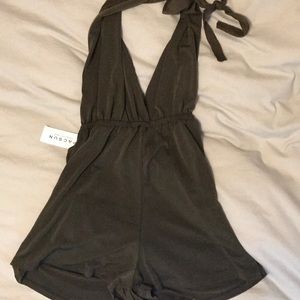 PacSun Olive Romper